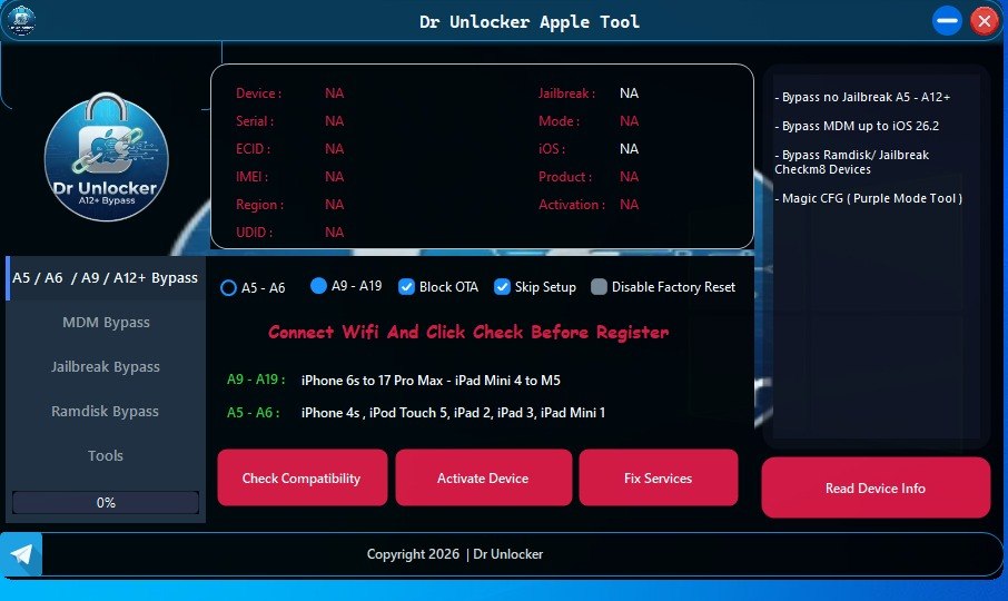 Dr Unlocker A12+ (New Build)